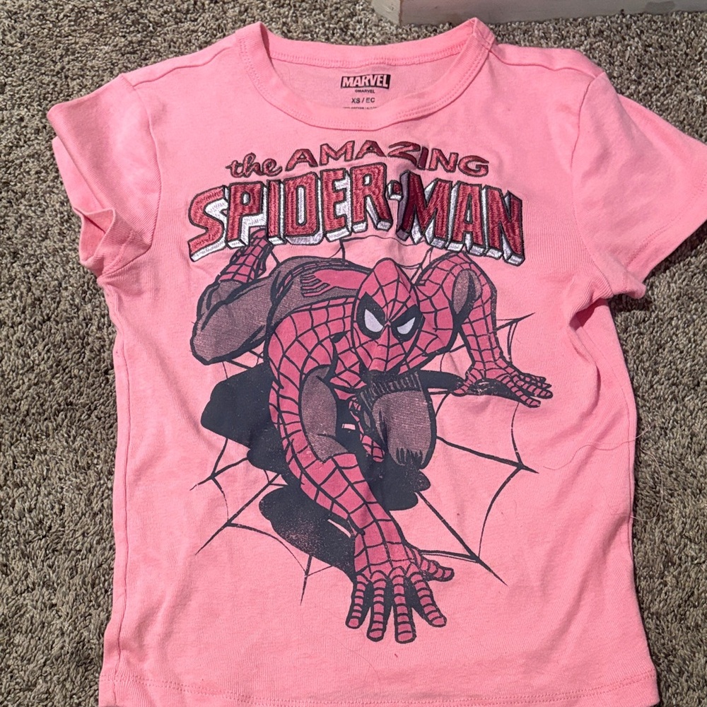 Marvel Pink Spider-Man Graphic Tee